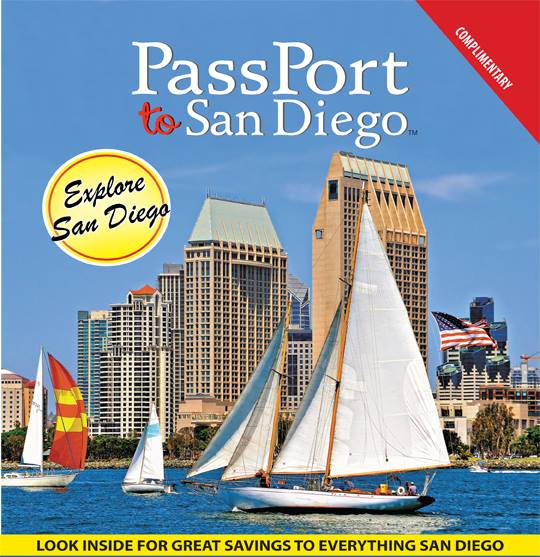 Passport to San Diego is a print ad online guide featuring sites and activities in America's Greatest City.