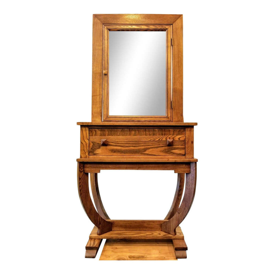 American Oak China Cabinet : We do not know which furniture company produced this range, but we do know from the back stamps that the line was called